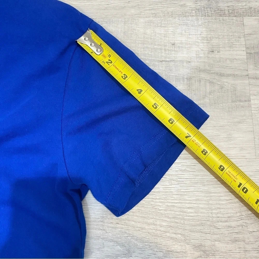 Molson Mens L Bright Blue Mark Messier The Alumni T-Shirt - Picture 10 of 11